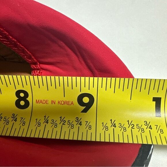 J'ADIOR New Red Slip-On Faux Leather Walking Cushioned Travel Shoe NWOT Sz 8,5 - Picture 10 of 13